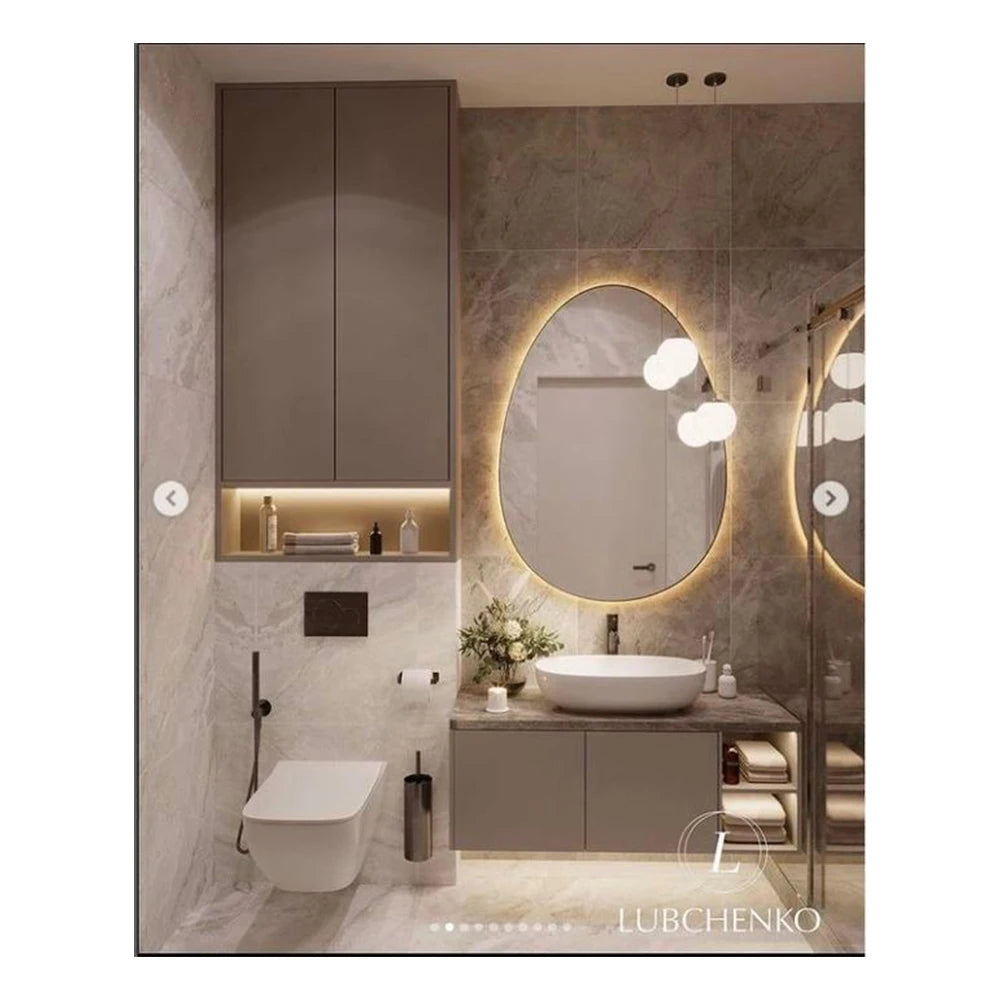 Hotel Bathroom Toilet Decorative LED Mirror Smart LED Mirror