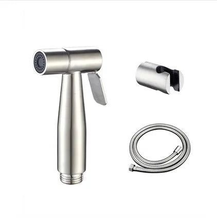 Bidet Toilet Sprayer Stainless Steel Handheld Bidet Sprayer Cloth Bathroom Diaper Sprayer for Kitchen and Toilet Cleaning