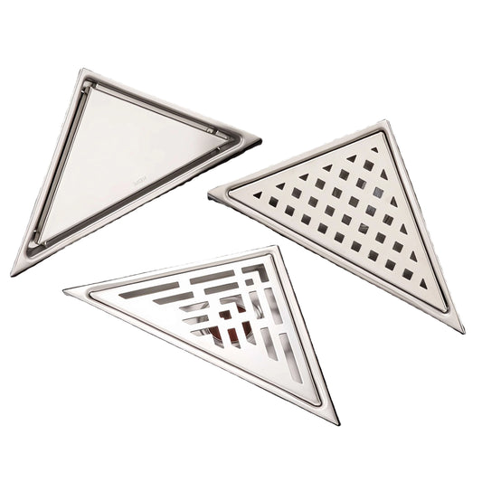 Modern drainage floor drain triangle floor drain stainless steel material China professional manufacturing