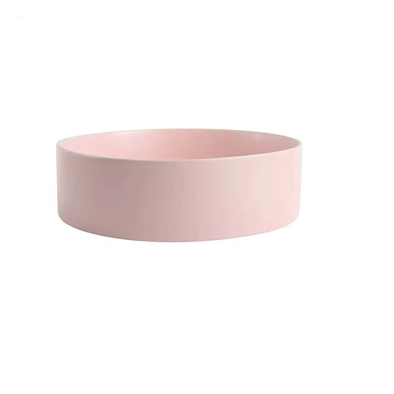 Custom apartment hotel bathroom toilet pink basin color wash basin wash basin sink