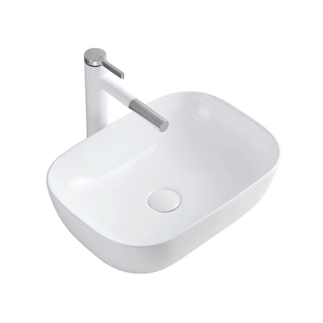 Modern design art basin ceramic countertop wash basin sanitary ware porcelain bathroom basin sink