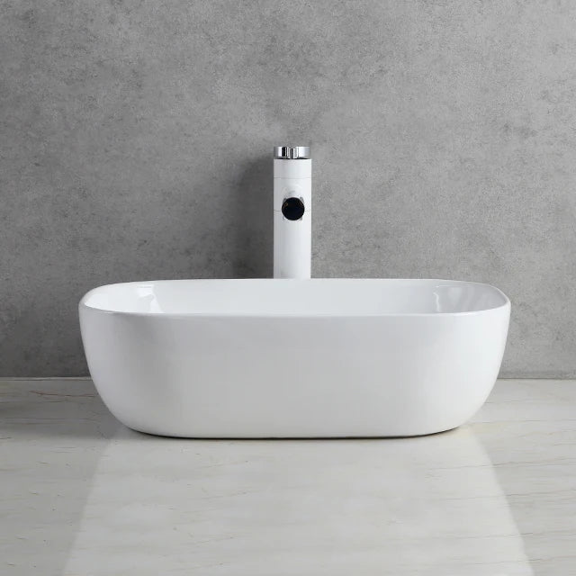 Modern design art basin ceramic countertop wash basin sanitary ware porcelain bathroom basin sink