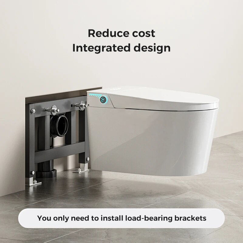 Automatic sanitary ware Wc wall-mounted bathroom ceramic smart water closet wall-mounted smart toilet